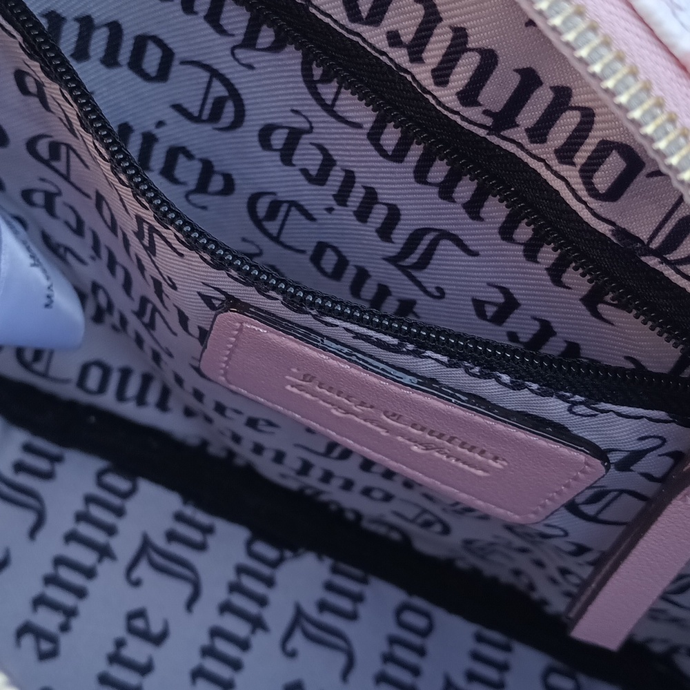Juicy Couture crossbody pink Bag| Geo pink Diamond over the shoulder bags NWT - Picture 4 of 14